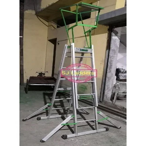 Adjustable Platform Ladder