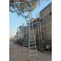 Double Sided Aluminium Stool Ladder - Size: Different Size