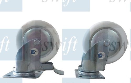 Plating Economical White Pp Caster Wheel