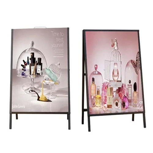 Promotional Folding Poster Stand Application: Outdoor