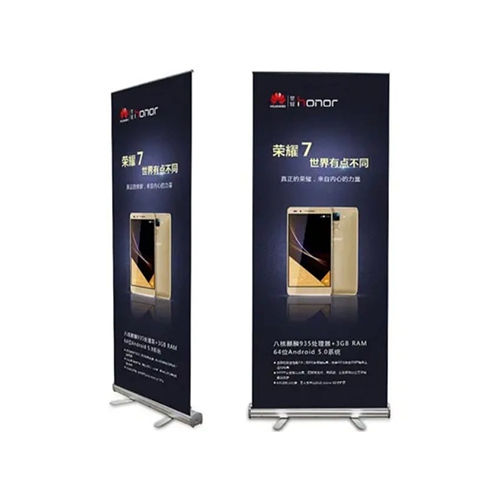 Promotional Flex Roll Up Standee Application: Outdoor