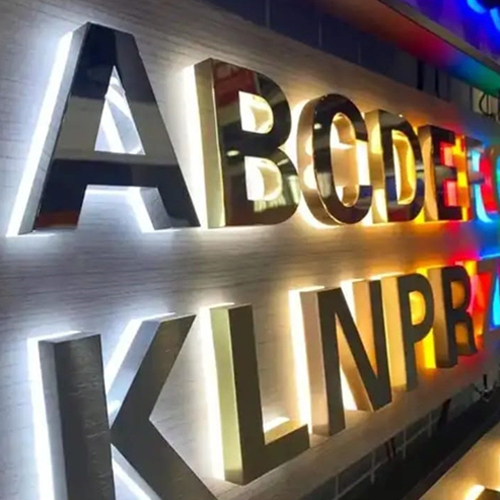 ACP Framing LED Letter Sign Board