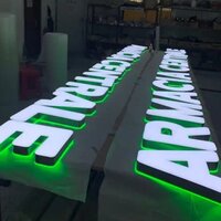 ACP Framing LED Letter Sign Board