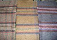 woolen check blanket
