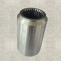 Splined Shaft Bush - En-8 Material, Inner Diameter 40mm, Outer Diameter 60mm, Gray Color | Industrial Use, Strong & Durable, 1 Year Warranty