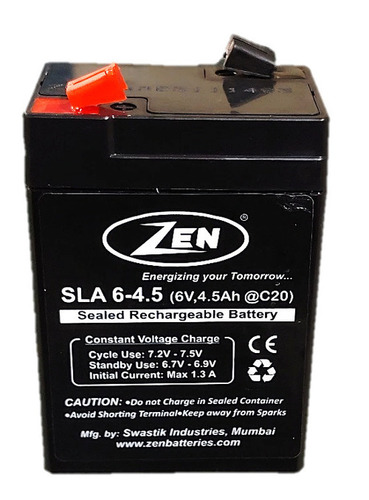 SLA 6-4 ( 6 Volts 4.5 Ah )