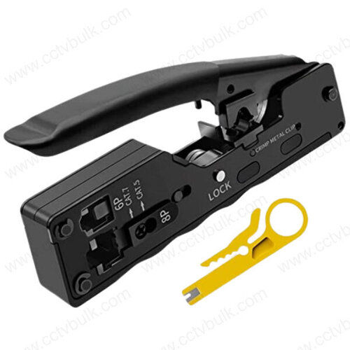 Rj45 Cat7 Pass Through Crimping Tool