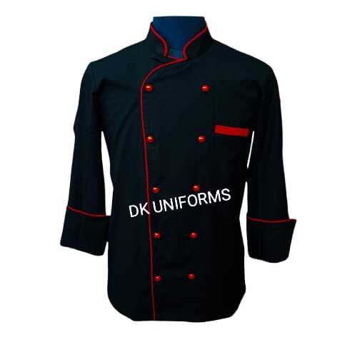 Black Chef Coat