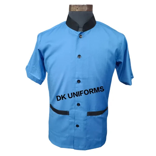Office Sky Blue Housekeeping Shirt