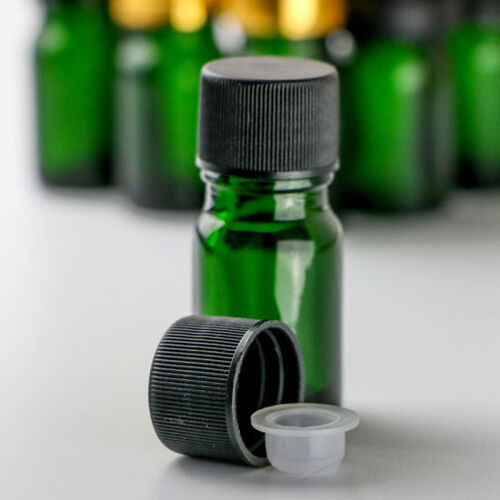 Transparent Green Glass Dropper Bottle For Pharmaceutical And Oil Use