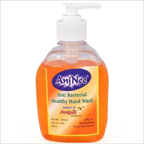 Yellow 250ml Anti Bacterial Healthy Hand Wash