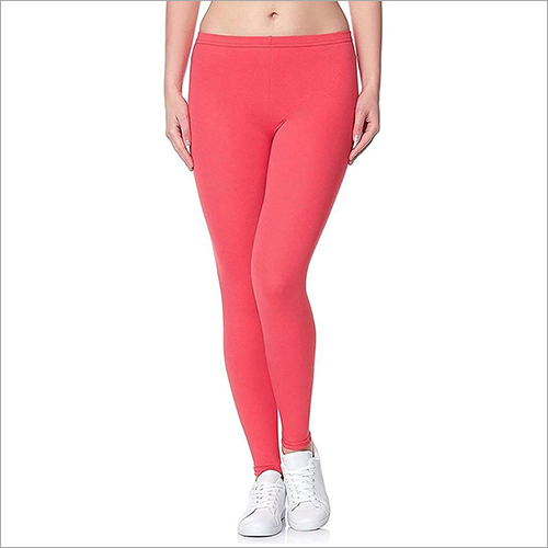 Cotton Lycra Ankle Length Leggings