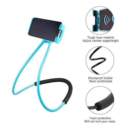 Flexible Adjustable 360 Rotable Mount Cell Phone Holder (0262) Body Material: Plastic