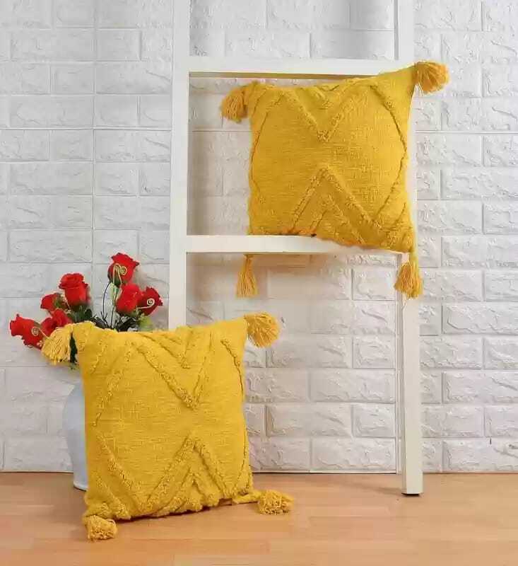 Yellow Cushion Cover