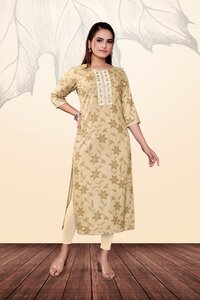 Straight Cut Kurti