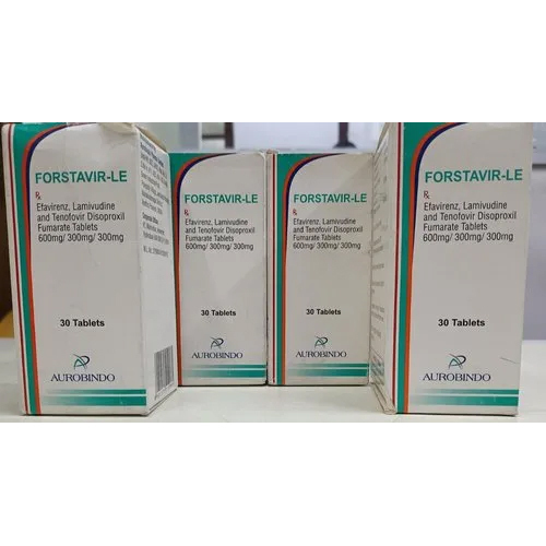 Forstavir- Le - Efavirenz Lamivudine Tenofovir Disoproxil Fumarate Tablets Keep In A Cool & Dry Place