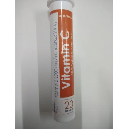 Vitamin C And Zinc Sulfate Effervescent Tablet