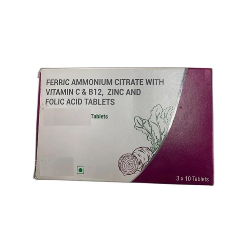 Ferrous Ascorbate Zinc Tablets