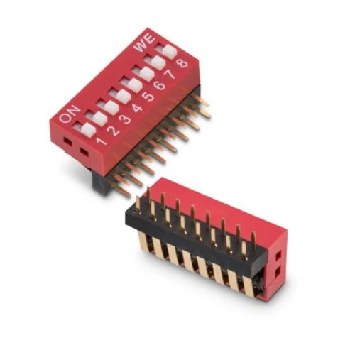 Red Dip Switch