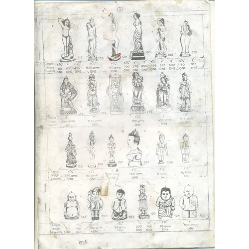 Designer Candles Mould - Color: As Per Demand