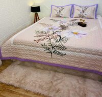 Modern Bed Cover With 2 Pillow Covers