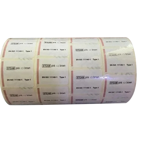 White 3 Line Documentation Steam Labels Roll at Best Price in New Delhi ...