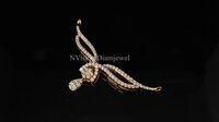 Natural Diamond Latkan Mangalsutra Pendant