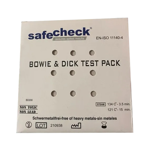 Bowie And Dick Test Pack - New Portable | Ideal for Hospital Use Reliable Performance
