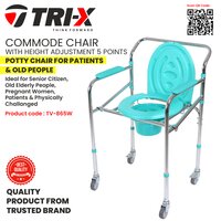 Commodes Chairs With Wheel - Application: Industrial