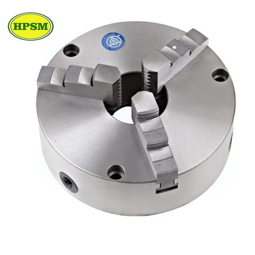 Self Centering Chuck - Semi Steel, 100-400 mm Diameter, 3 Jaw, Manual Automation, Silver | Ideal for Industrial Applications