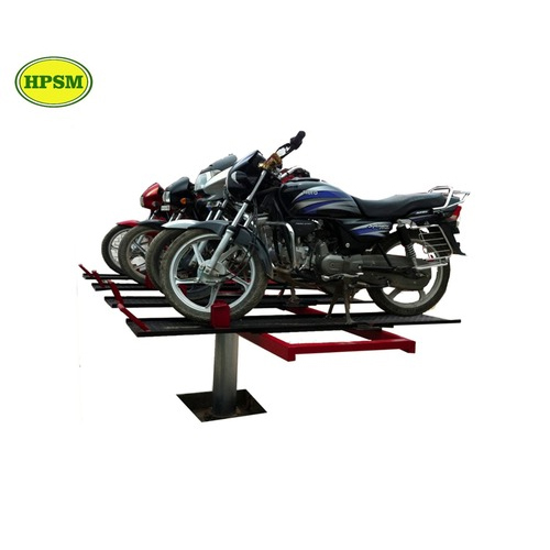 Two Wheeler Washing Lift For Garage - Color: Grey