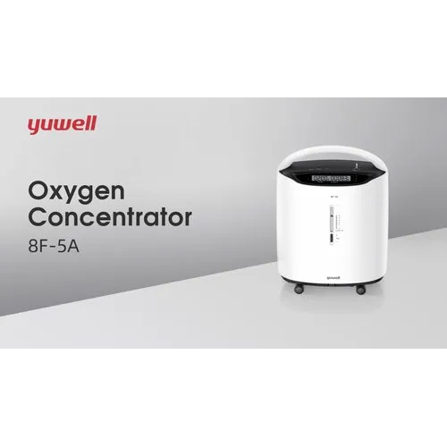 White Yuwell 8F-5Aw Oxygen Concentrator