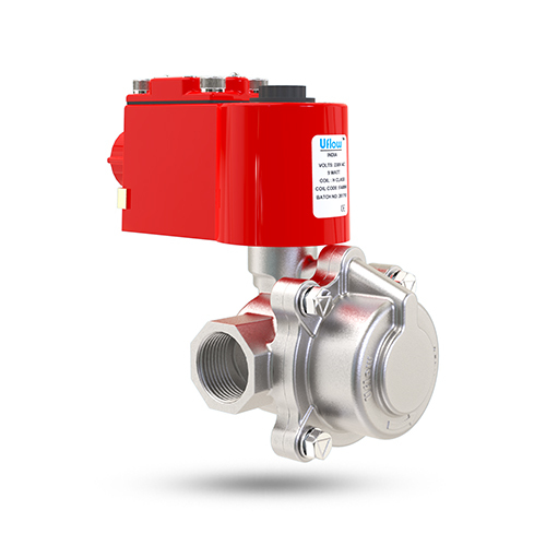2 Piston Operated Steam Solenoid Valve
