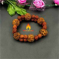 Rudraksh Bead Stretchy  Bracelet