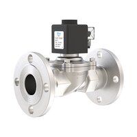 1-1/2 Semi Lift Diaphragm Operated Solenoid Valve Flange End (NC) (FLP)