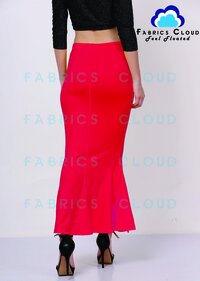 Petticoat For saree ( Flared and Stretchable With Drawstring) (Pink)