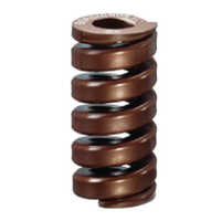 10243 Jis Standards Brown Rectangular Wire Die Springs - Material: Steel