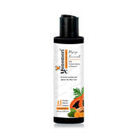 100 ML Papaya Face Wash With Turmeric Extract And Vitamin E - Gel Formulation | Herbal Ingredients, Safe for Normal Skin, Gentle Face Cleanser