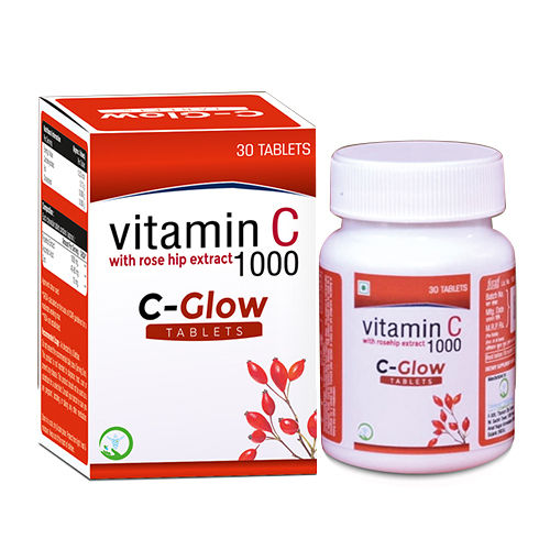Vitamin C With Rose Hip Extract 1000 Tablets
