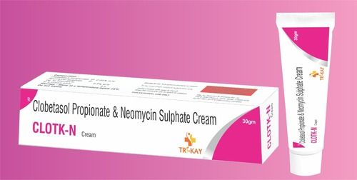 30 Gm Clobetasol Propionate And Neomycin Cream Application: Industrial