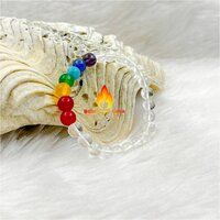 7 Chakra Bead Stretchy Bracelet