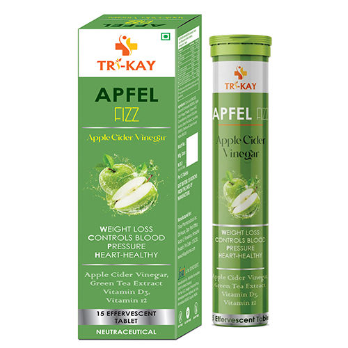 Apple Vinegar Green Tea Extract Vitamin D3 Vitamin B12 Tablets