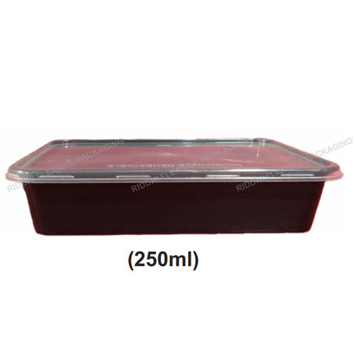 (250ml) Rectangle Container