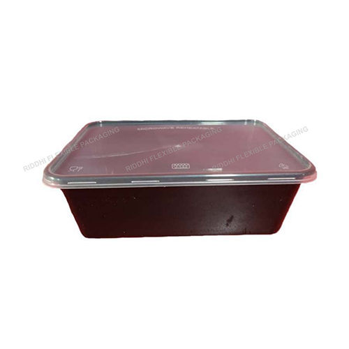 (750ml) Rectangle Container