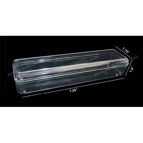 Transparent, Rectangular Crystal Packaging Box, For Food Items Like Ladoos, Pastries - Size: Box Size: 15Cm X 15Cm X 5Cm (Each Compartment Holds 1 Ladoo)