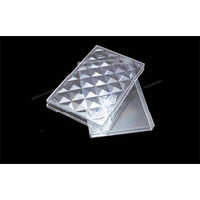 Diamond 9 Cavity Crystal Box - Polished Crystal Material | Elegant Decorative Storage Solution, Luxurious Design