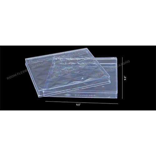Diamond 25 Cavity Crystal Clear Plastic Packaging Box