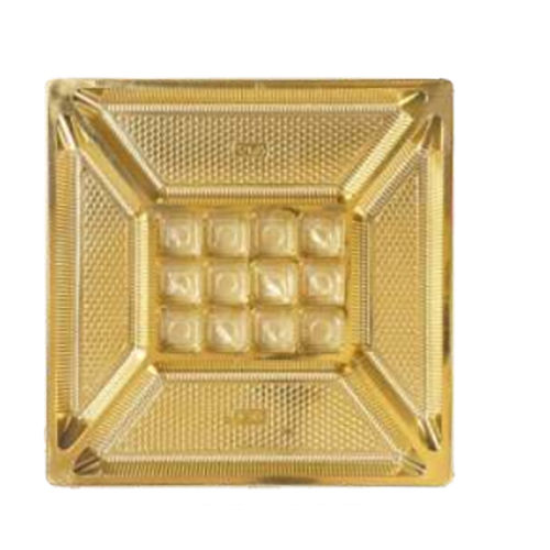 Golden 4 Plus 12 Cavity Square Dry Fruit Box