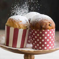 Paper G9f13090 New Panettone Round Baking Moulds