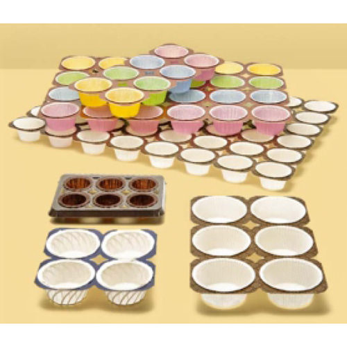 Rectangular Multi-mould Tray, alusteel cupcake mould factory